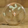 SECONDS Resin Drop Spindle - Hen Feather and Eggshell (2)