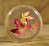 Resin Drop Spindle - Maple Leaves (2)