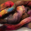 Southdown Wool Top for Hand Spinning and Felting - 'Winter Fruits"