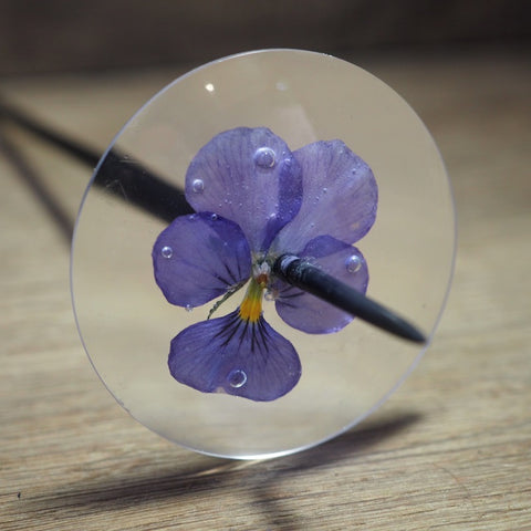 Lightweight Resin Support Spindle - Viola (2)
