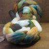 Hand Dyed Shetland Wool Top for Spinning or Felting - 'Mossy’