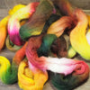 Hand Dyed Shetland Wool Top - 'Autumn'