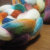 Hand Dyed Shetland Wool Top for Spinning or Felting - 'Tarnish’