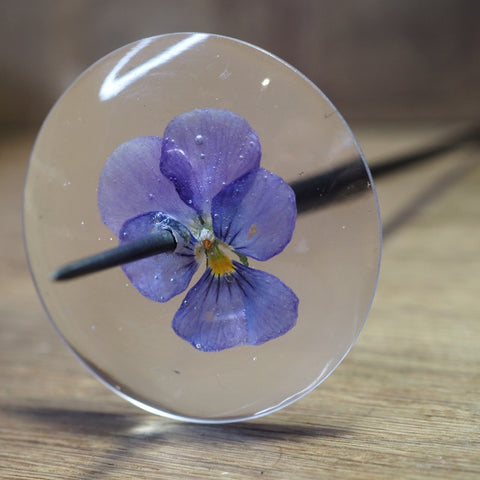 Lightweight Resin Support Spindle - Viola (1)