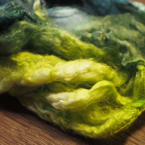 Silk Hankies - 'Leafy Greens’