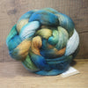 100g Hand Dyed Merino Wool Top for Handspinning or Felting - 'Pond Shades’