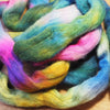 Hand Dyed Corriedale Wool Top for Spinning or Felting - 'Dragonfly Shades'