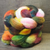 Hand Dyed Shetland Wool Top - 'Autumn'
