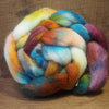 Hand Dyed Shetland Wool Top for Spinning or Felting - 'Tarnish’
