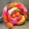 BFL Wool / Sparkly Nylon Top - 'Bonfire’