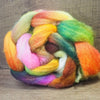 Hand Dyed Shetland Wool Top - 'Autumn'