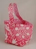 Spinner's Project Bucket Bag - Pink / White Floral