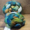 100g Hand Dyed Merino Wool Top for Handspinning or Felting - 'Pond Shades’