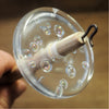 New Design Botanical Top Whorl Resin Drop Spindle - 'Bubbles'