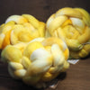 Hand Dyed Shetland Wool Top - 'Primrose'