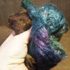Dyed Tussah Silk Top - 'Algae', 20g