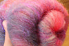 Tweedy Carded Wool/Luxury Fibre Mystery Batt Set 100g - 'Berry Mist'