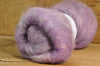 Carded Wool/Luxury Fibre Batt 50g - 'Old Lady Lavender;