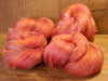 Carded Wool/Luxury Fibre Batt Set, 100g - 'Blood Orange'