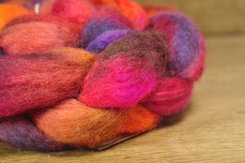 BFL Wool Top for Hand Spinning - 'Acer'