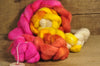 SALE! BFL Wool Top for Hand Spinning - 'Fruit Punch'