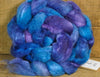 Hand Dyed Bluefaced Leicester Wool (BFL) and Kid Mohair Top for Spinning or Felting - 'Atlantic'