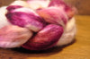 BFL Wool Top for Hand Spinning - 'Blackberry Cream'