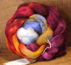 SECONDS** BFL Wool / Sparkly Nylon Top - 'Damask Gradient'