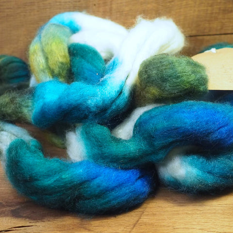 BFL Wool / Sparkly Nylon Top - 'Lone Pine’