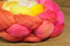 BFL Wool / Sparkly Nylon Top - 'Peach Melba'