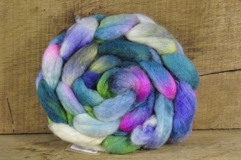 BFL Wool / Sparkly Nylon Top - 'Waterlily'