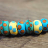 Handmade Lampwork Glass Beads - Cool Dotty Set