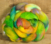 Hand Dyed Corriedale Wool Top - 'Parakeet''