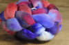 Hand Dyed Shearling Corriedale Wool Top - 'Pulmonaria'
