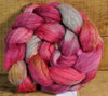 Corriedale Wool Top - 'Rose Brocade'