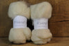Carded Wool/Luxury Fibre Batt 50g - 'Double Cream'