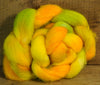 English Wool Blend Dyed Top - 'Lemons'
