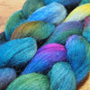 Hand Dyed Corriedale Wool Top for Spinning or Felting - 'Fairy Pool Shades'