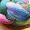 Hand Dyed Corriedale Wool Top for Spinning or Felting - 'Dragonfly Shades'