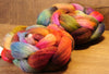 100g Hand Dyed Merino Wool Top for Handspinning or Felting - 'Russet'