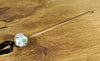 Spinner's Fetch Hook (Orifice hook) Teal Flower Bubble