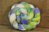English Wool Blend Dyed Top - 'Fresh'