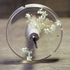 Botanical Top Whorl Resin Drop Spindle - Elderflower, 35 grams
