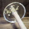 Botanical Top Whorl Resin Drop Spindle - Elderflower, 35 grams