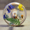 Botanical Top Whorl Resin Drop Spindle - Spring Woodland Treasures, 37 grams