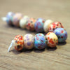Handmade Lampwork Glass Beads - Pastel Fritty Mix