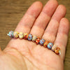 Handmade Lampwork Glass Beads - Pastel Fritty Mix