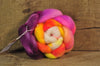 English Wool Blend Gradient Dyed Top - 'Grenadine'