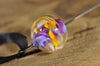 Spinner's Fetch Hook (Orifice hook) Mint Swirls, Watercolour Flowers