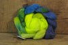 English Wool Blend Gradient Dyed Top - 'Limeology'
